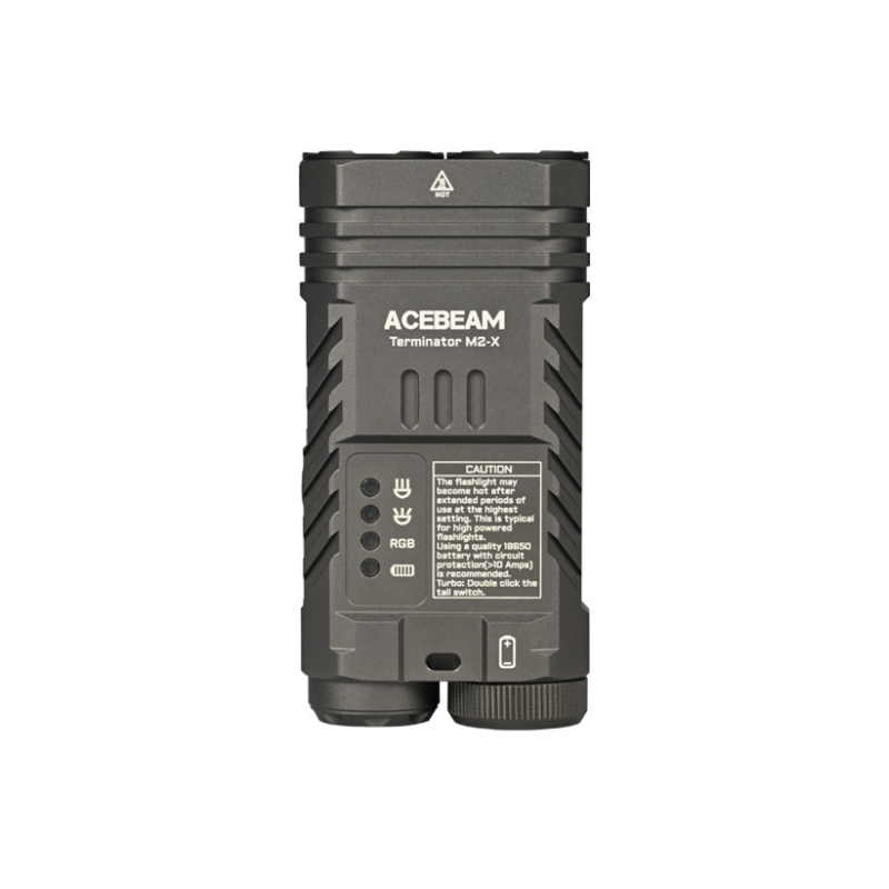 ACEBEAM Terminator M2-X LED-Taschenlampe  mit 3.200 Lumen, kaltweiß 6.500K grün