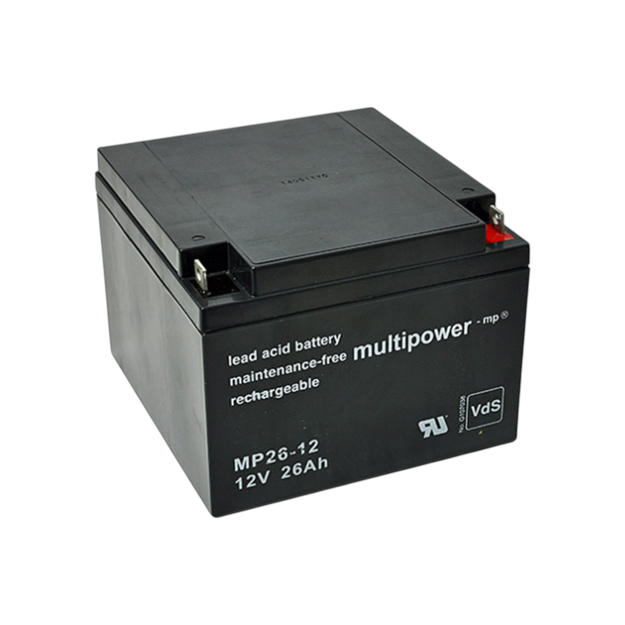 MULTIPOWER MP26-12I VdS AGM Akku Pb 12V 26Ah Innengewinde