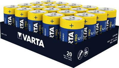 VARTA 4014 20er Pack C / LR14 Baby Batterie