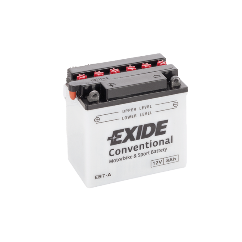 EXIDE EB7-A Motorradbatterie 12V 8Ah 85A(EN)