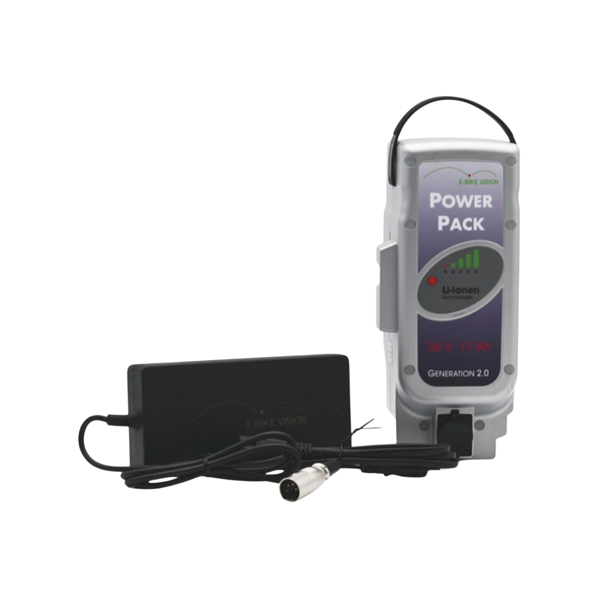 Akku für ebike PANASONIC Deluxe Antrieb Li-ion 36V 17Ah 612Wh EBIKEVISION NICHT mit original LG kompatibel!