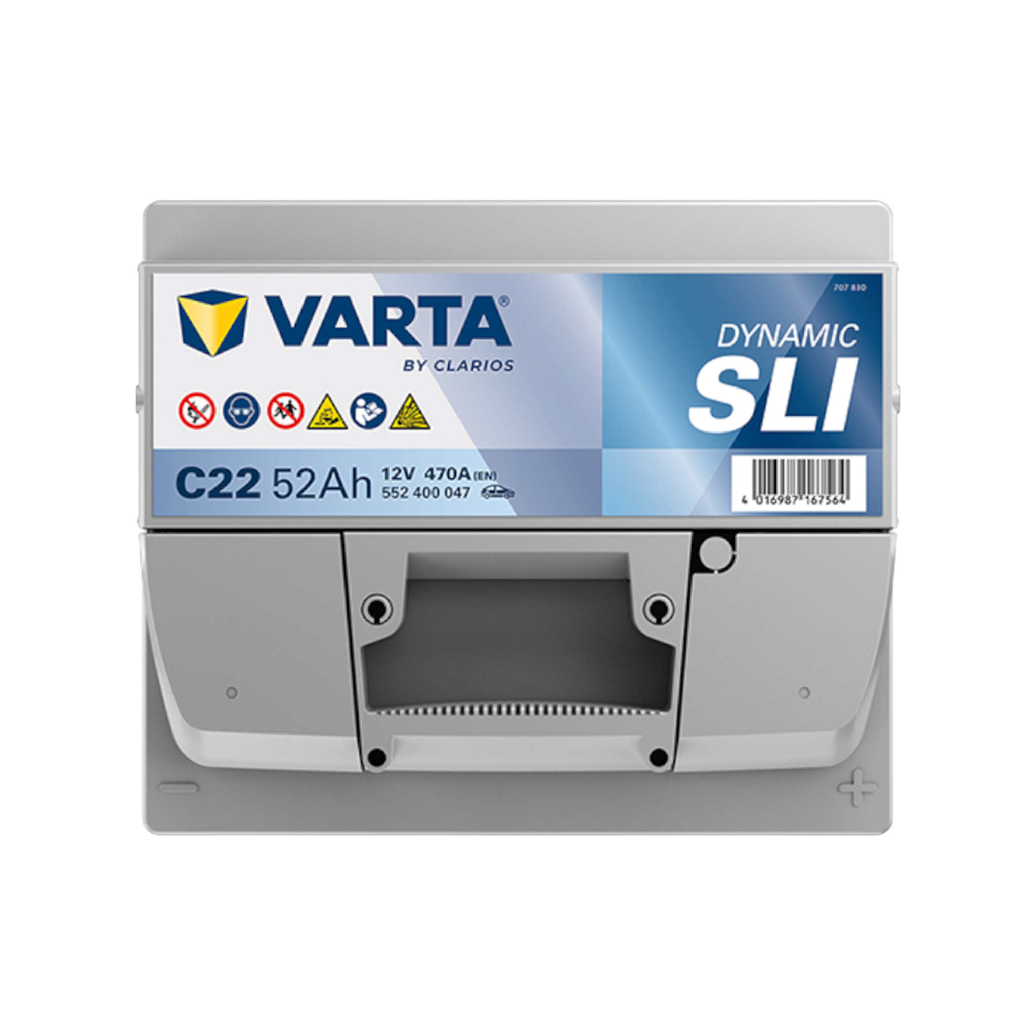 VARTA BLUE dynamic 552400047 / C22 12V 52Ah (EN) 470A (EN)