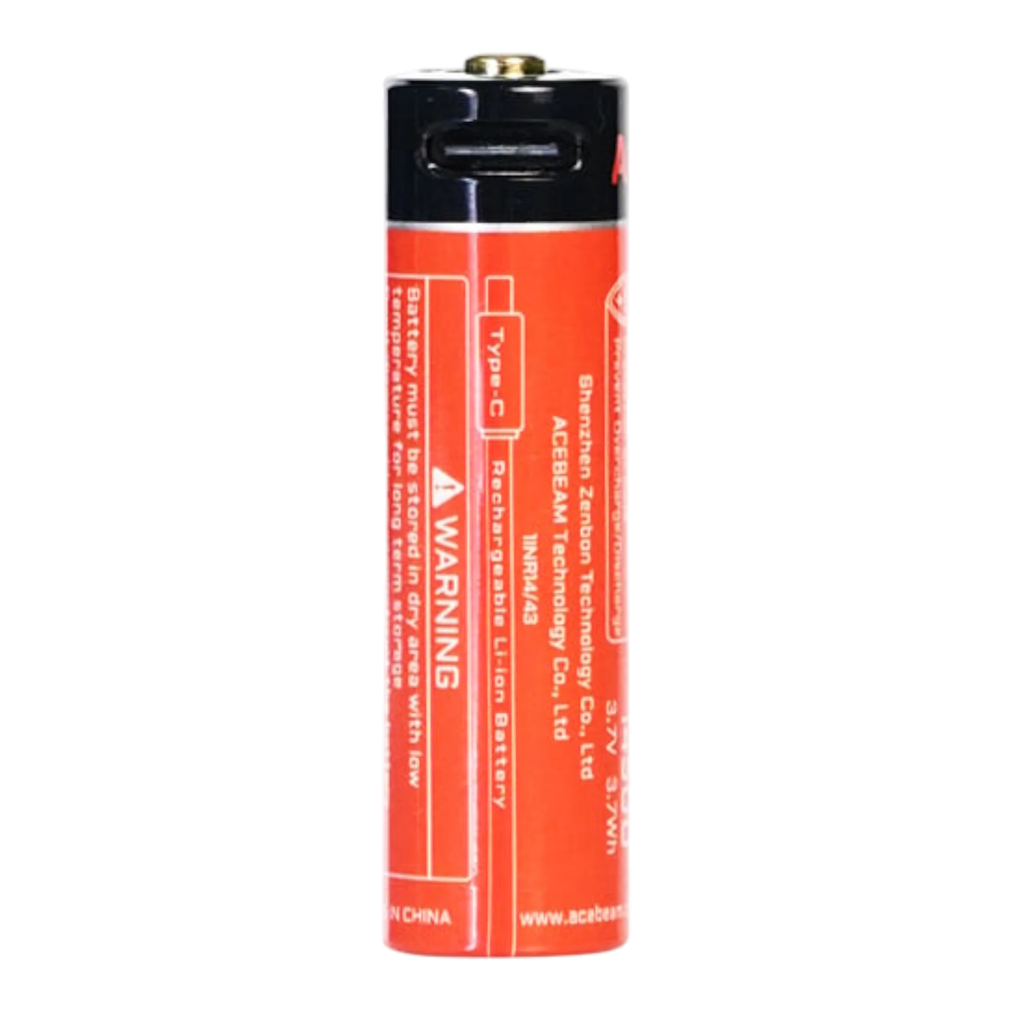 Acebeam Akku Mignon AB14CP10 Li-ion 3,7V/1000mAh mit USB-C Port