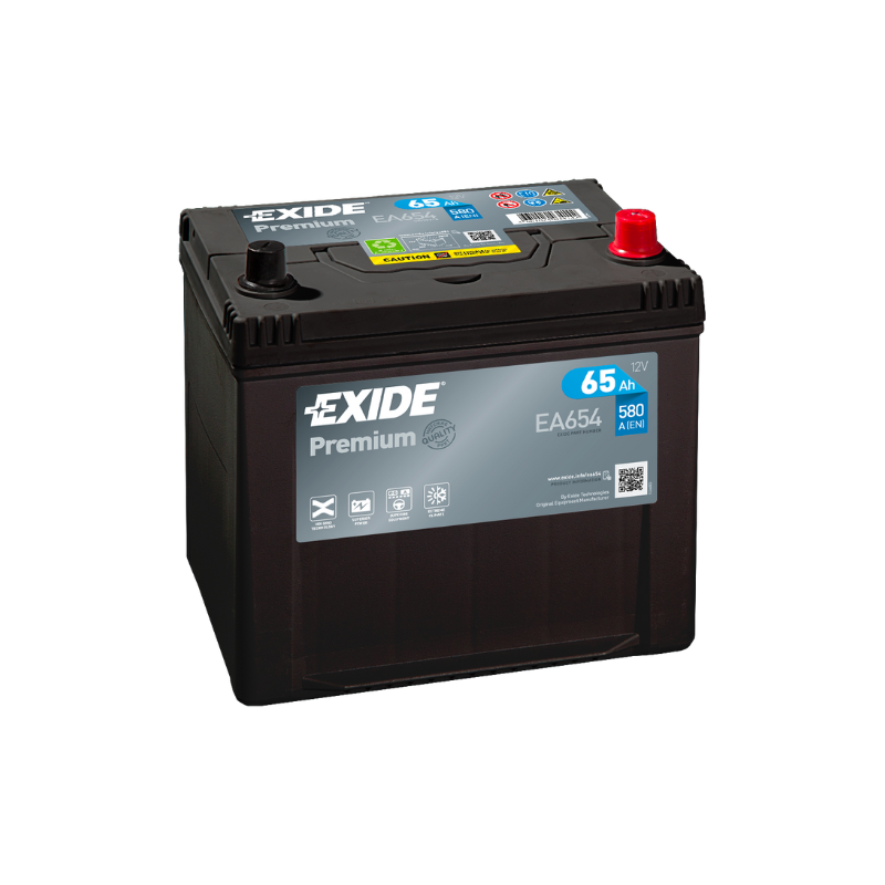 EXIDE Premium EA654 65Ah Carbon Boost Autobatterie