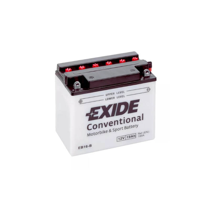 EXIDE EB16-B / YB16-B / 51912 / CB 16-B Motorradbatterie tro mit Säurepack