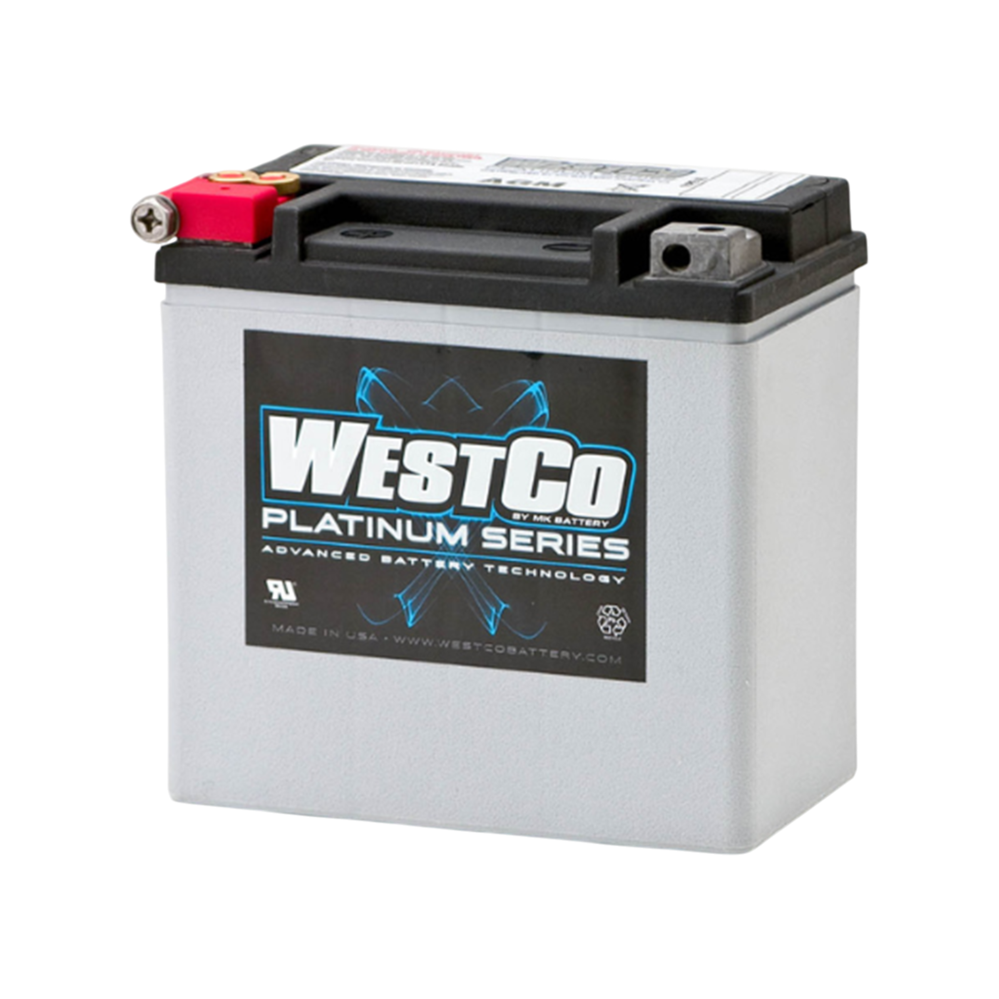 WCP14 WESTCO Motorradbatterie  12V 12Ah 220A (EN) PLATINUM Advanced AGM