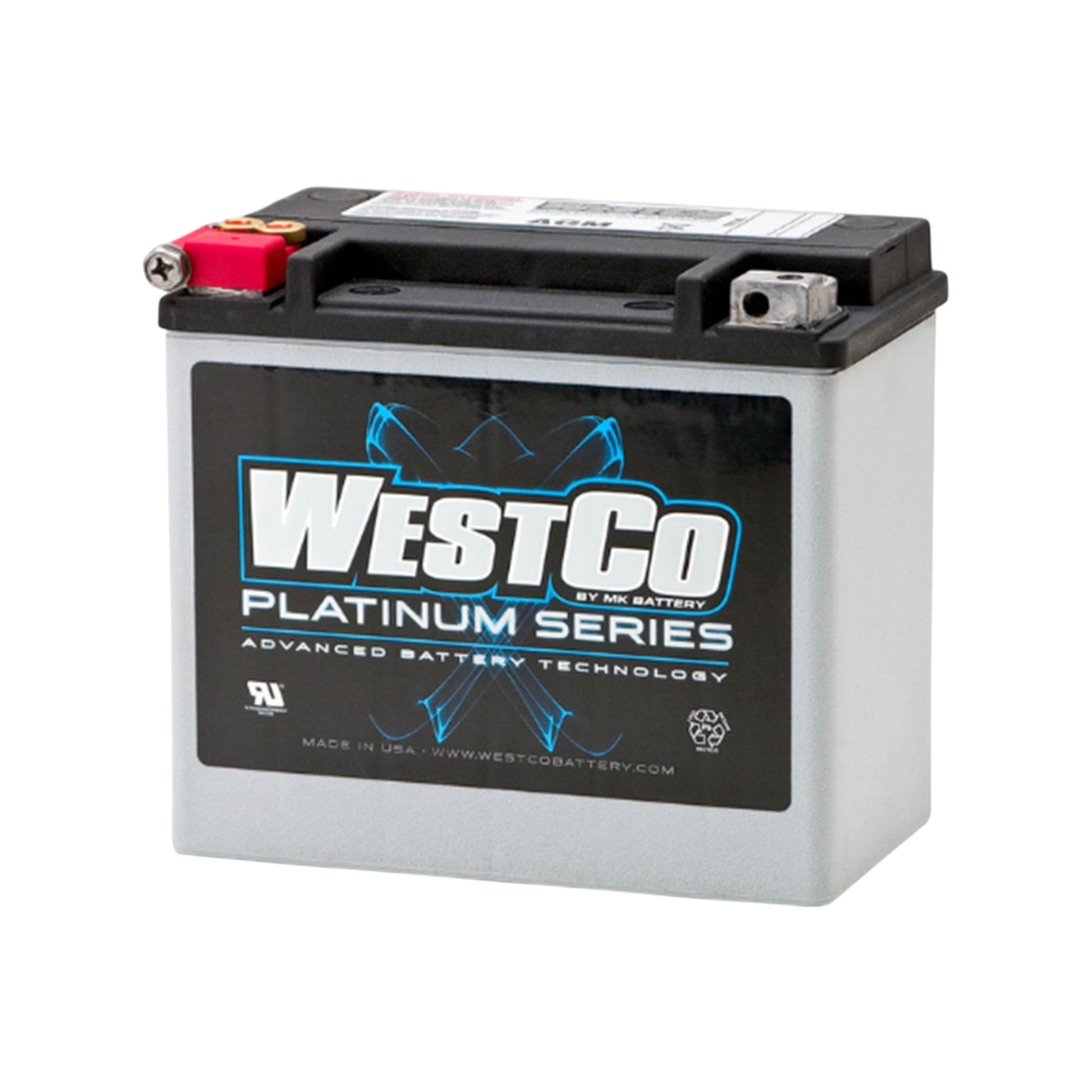 AGM WCP20 / YB16-B Motorradbatterie wartungsfrei verschlossen