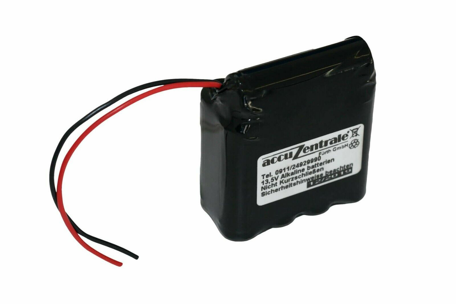 Konfektion Batteriepack passend für GIRA 094100 Funk Alarm 13,5V