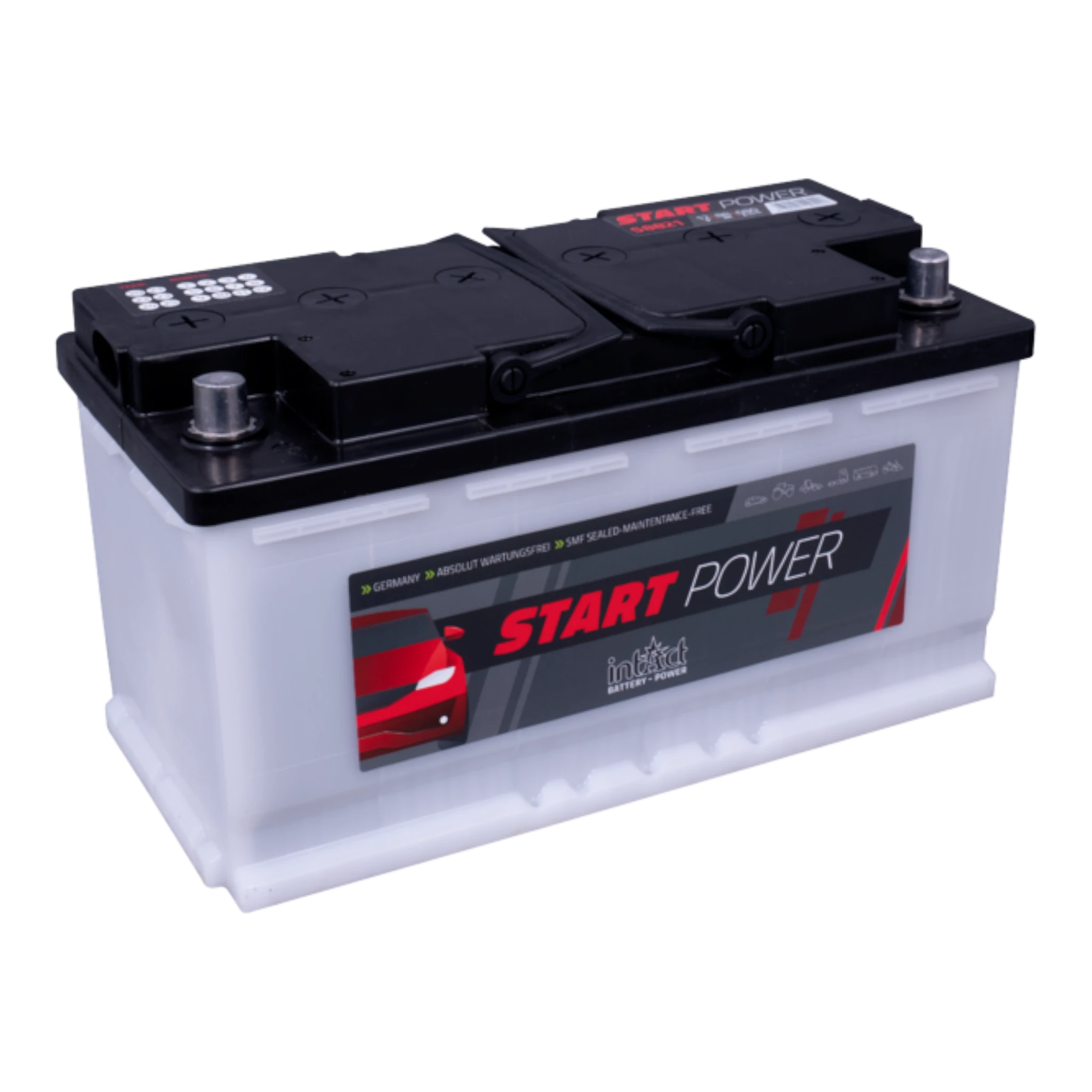 intAct Start-Power 58821 - Autobatterie 12V, 88Ah, 680A (EN)