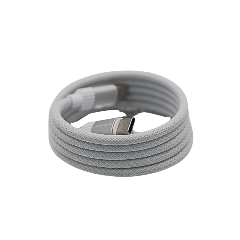 Konfulon DC78 Ladekabel USB-C, 1m Länge weiß