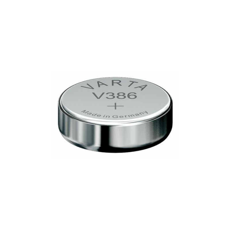 VARTA V386 Knopfzelle Uhrenbatterie Silberoxid 105mAh