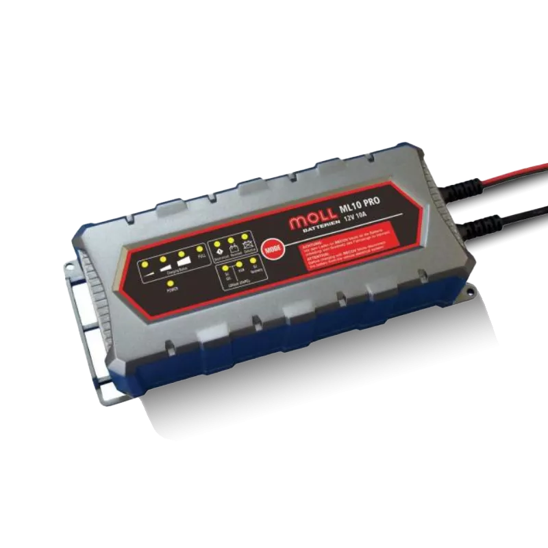 MOLL ML10 PRO Batterieladegerät 12V 10A mit LiFePo4 Modus