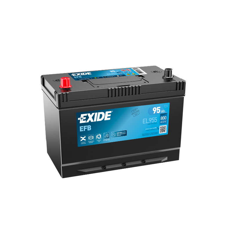 EXIDE EL955 EFB Starterbatterie
