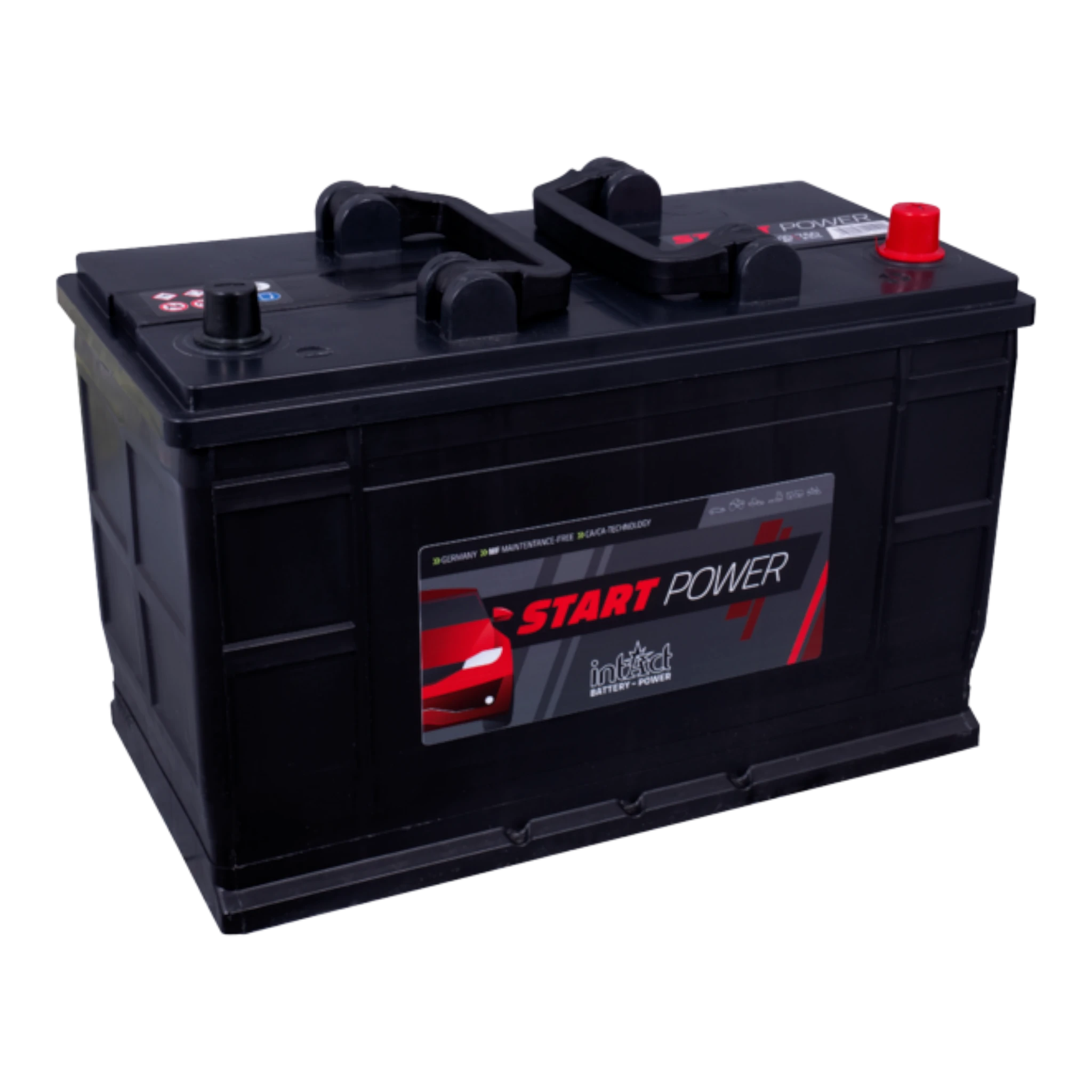 intAct Start-Power Truck 61028 - LKW Batterie 12V, 110Ah, 760A (EN)