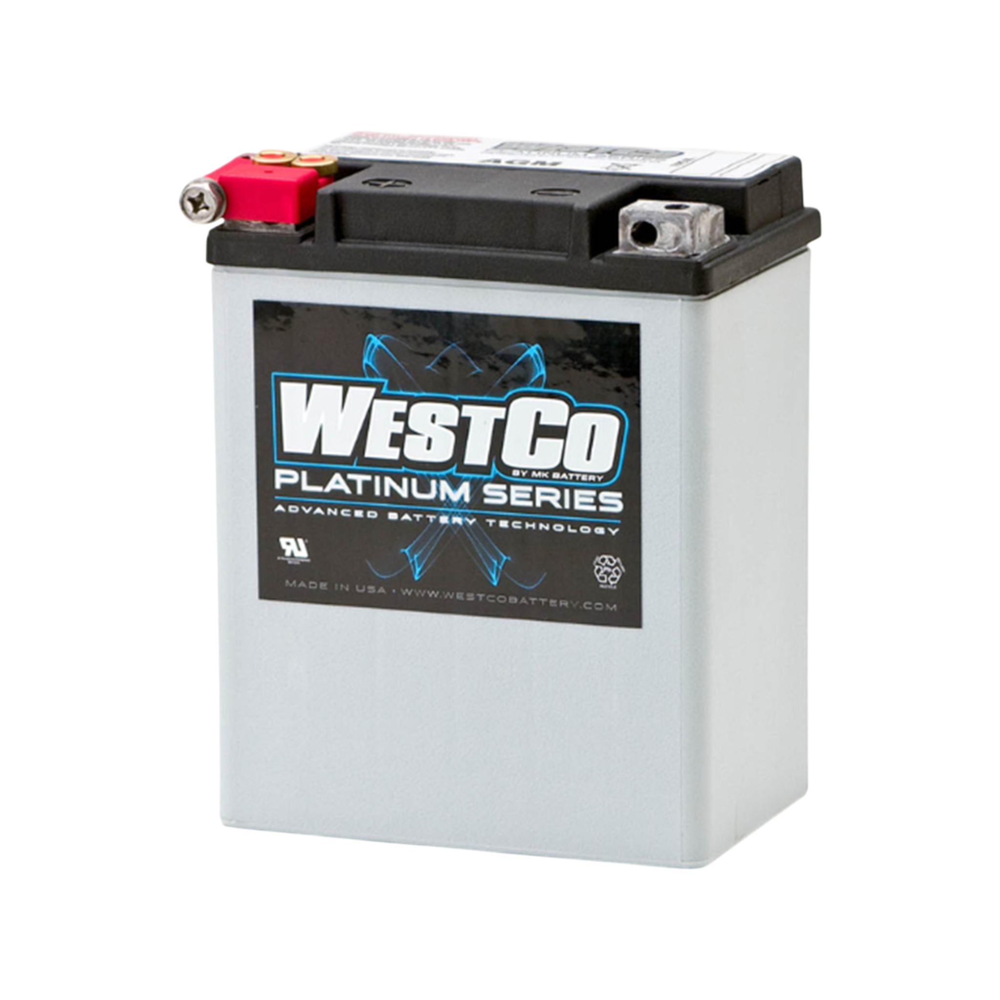 WCP15 WESTCO Motorradbatterie  12V 14Ah 220A (EN) PLATINUM Advanced AGM