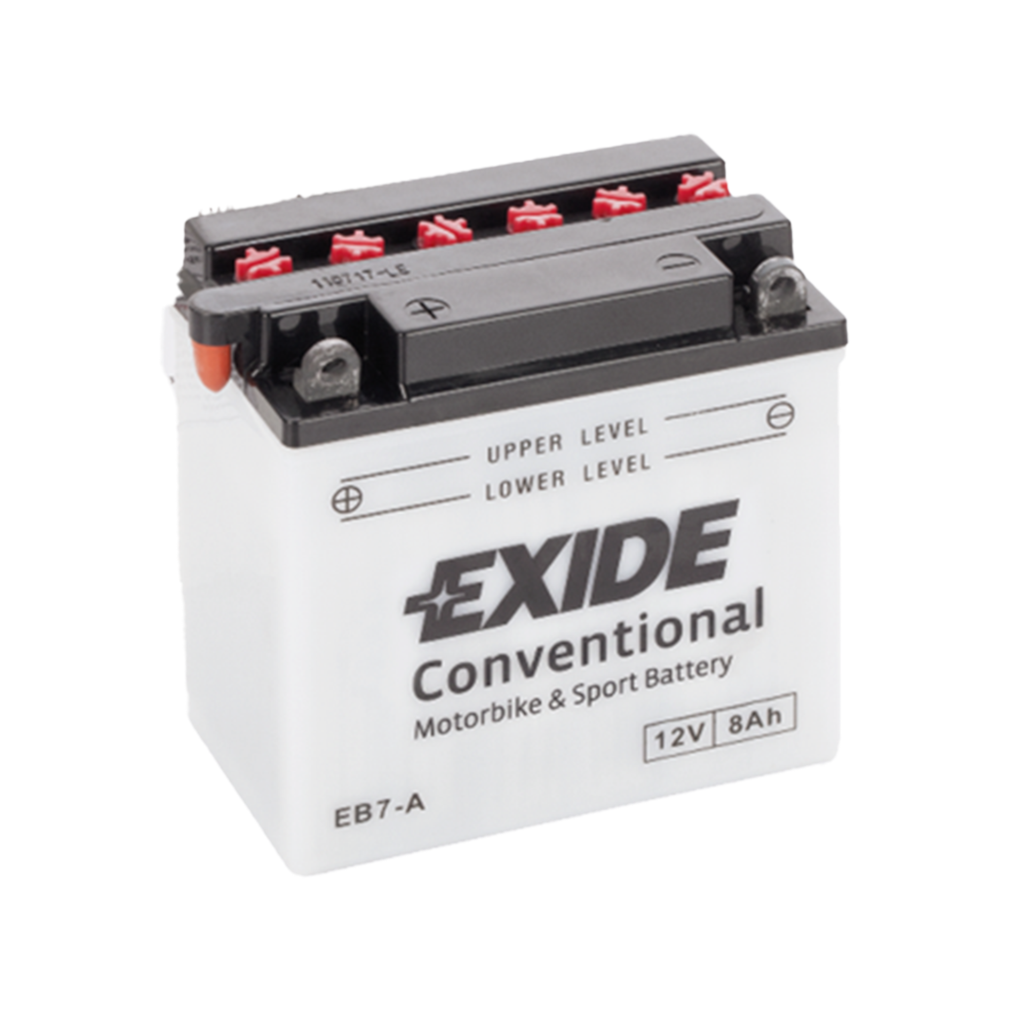 EXIDE EB7-A Motorradbatterie 12V 8Ah 85A(EN)