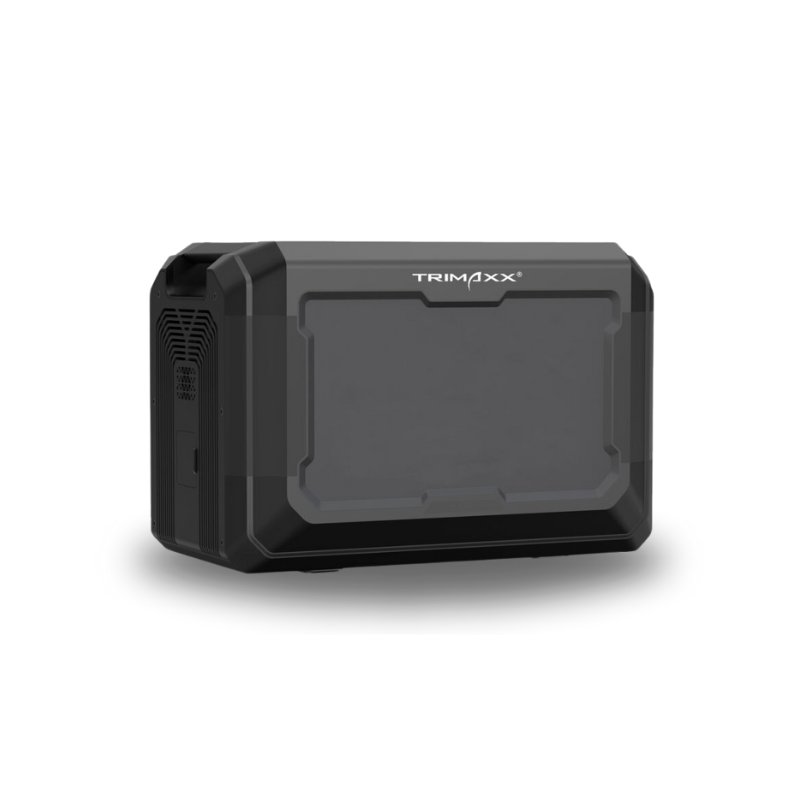 TRIMAXX PPS 2.0 professional Portable Powerstation  2048 Wh LiFePo4  Tragbare Stromversorgung in Kofferformat inkl. Wechselrichter bis 2500 Watt Dauerlast