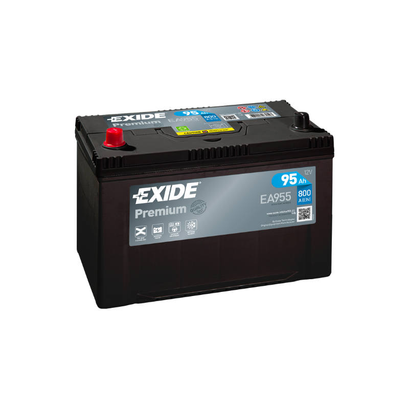 EXIDE Premium EA955 Pb Starterbatterie  12V 95 Ah/C20 - 800A(EN)