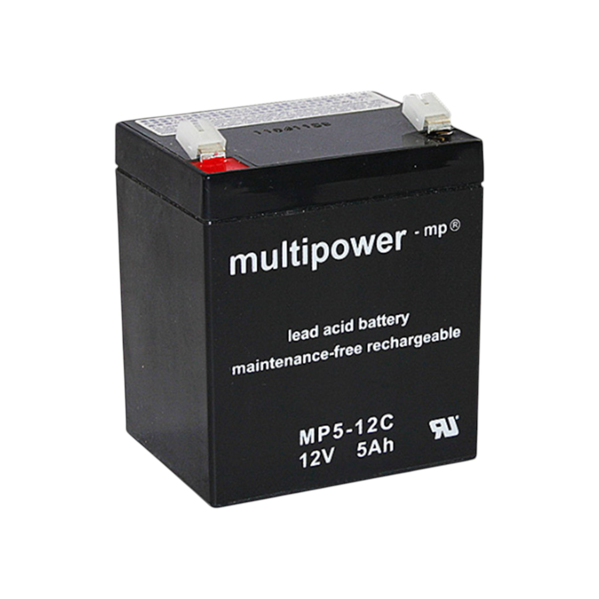 MULTIPOWER MPC5-12 AGM Akku Pb 12V 5Ah zyklenfest 6,3mm Fastonstecker