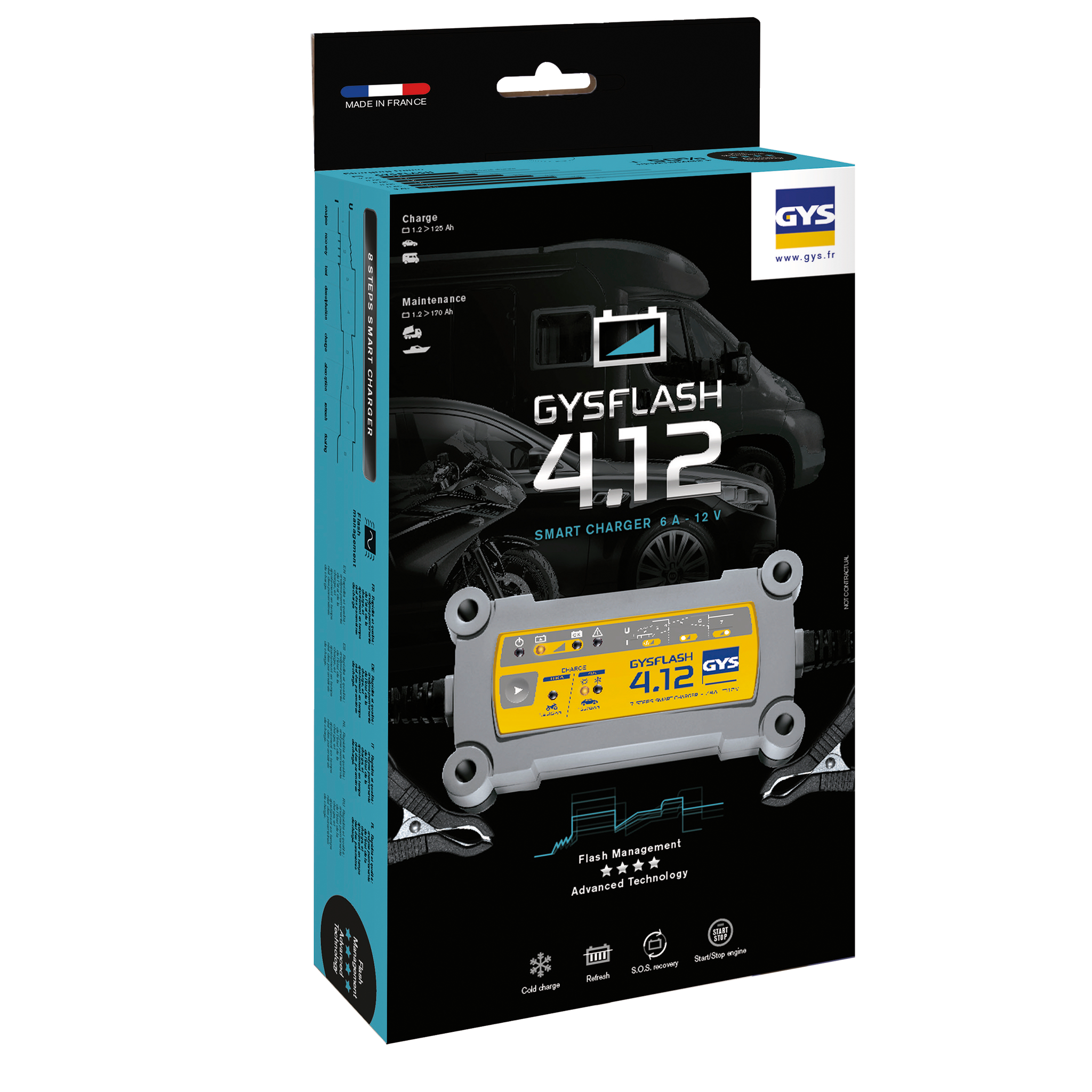 GYSFLASH 4.12 12V 4A