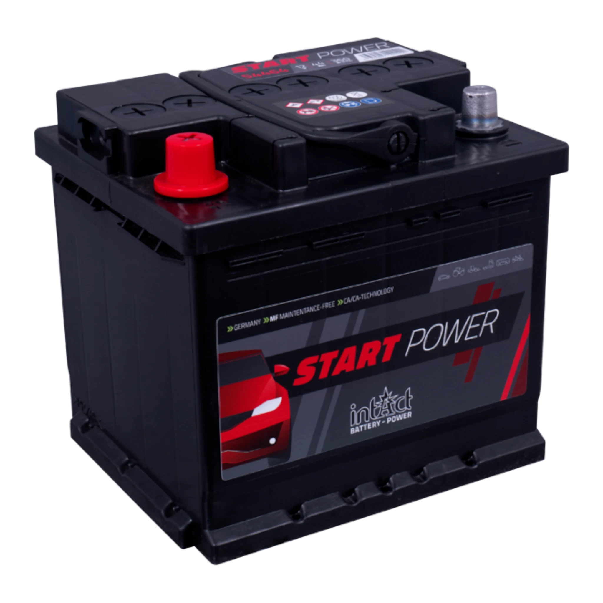 intAct Start-Power 54464 - Autobatterie 12V, 44Ah, 360A (EN)