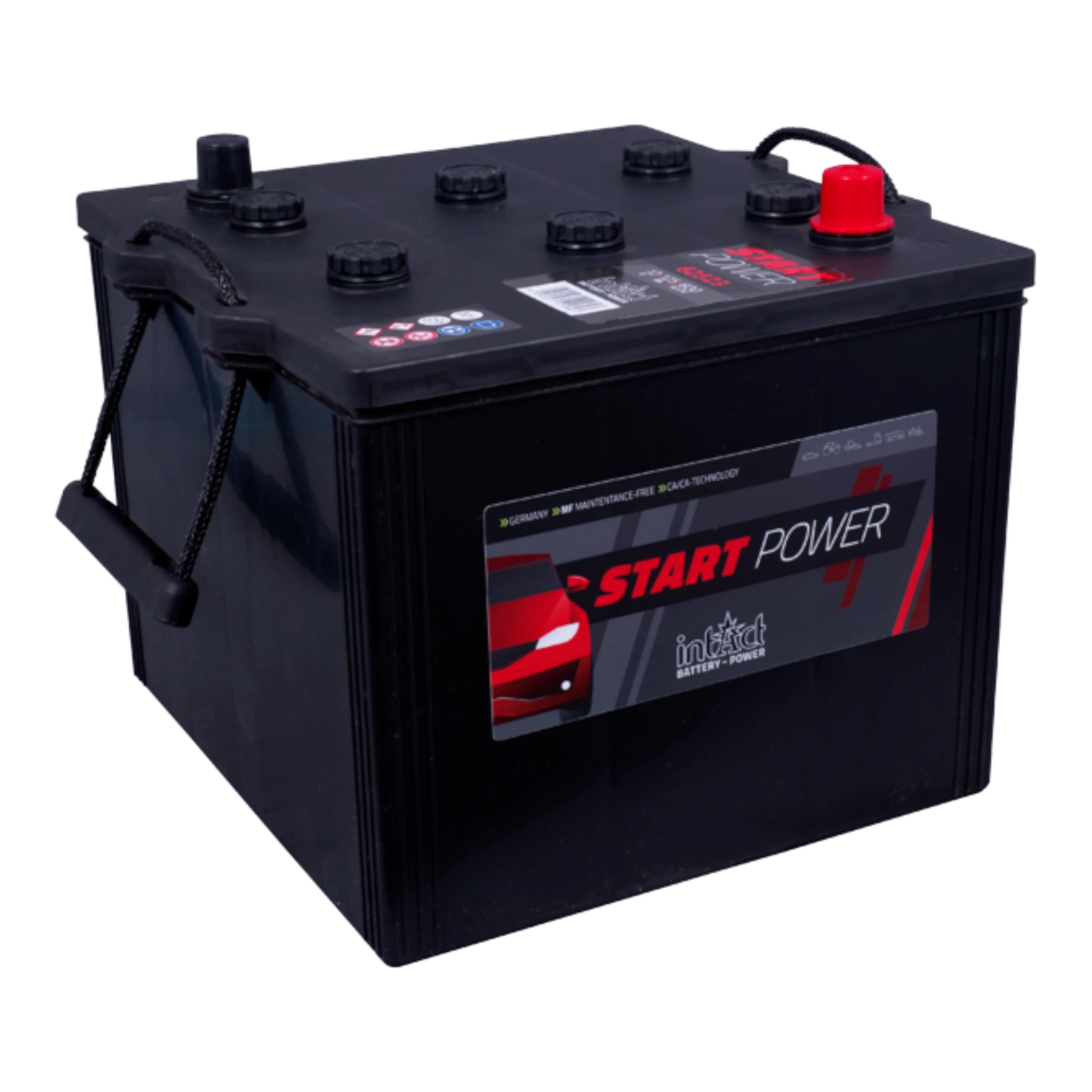 intAct Start-Power Truck 62523 - LKW Batterie 12V, 125Ah, 900A (EN)