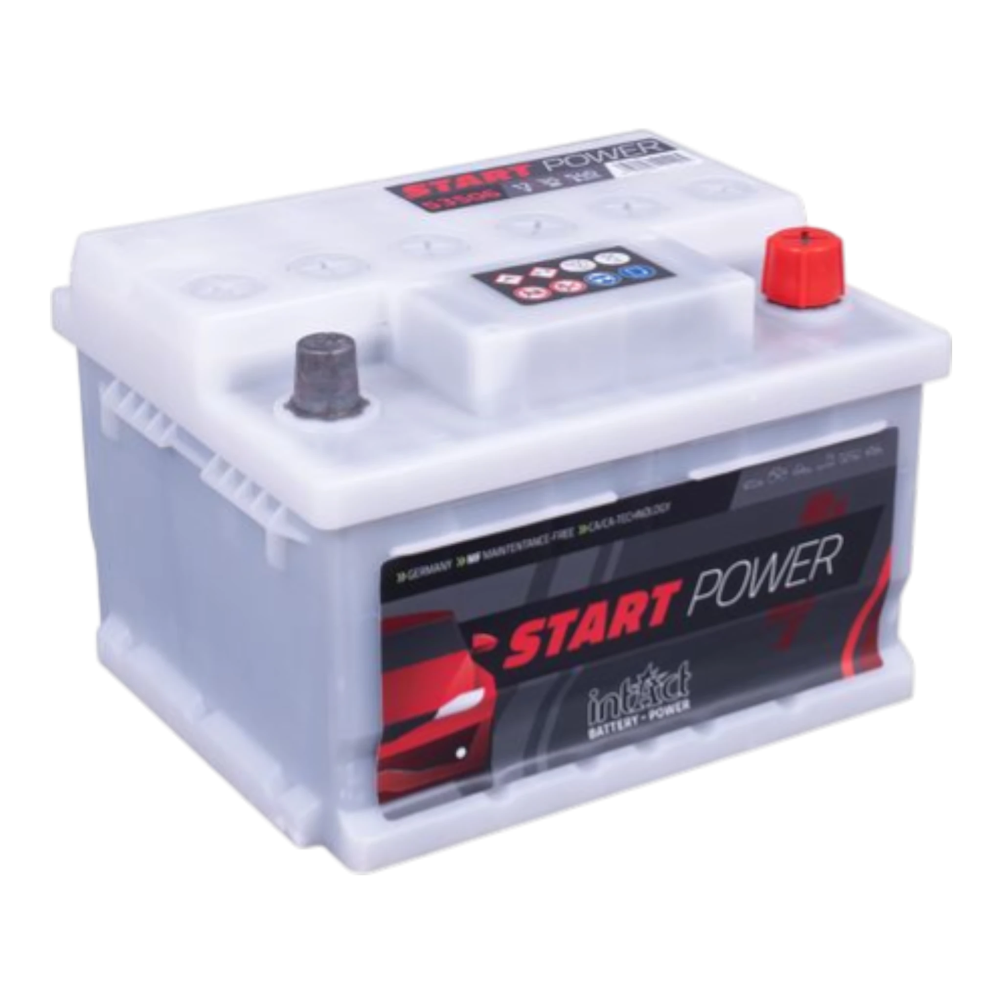 intAct Start-Power 53506GUG - Autobatterie 12V, 35Ah, 540A