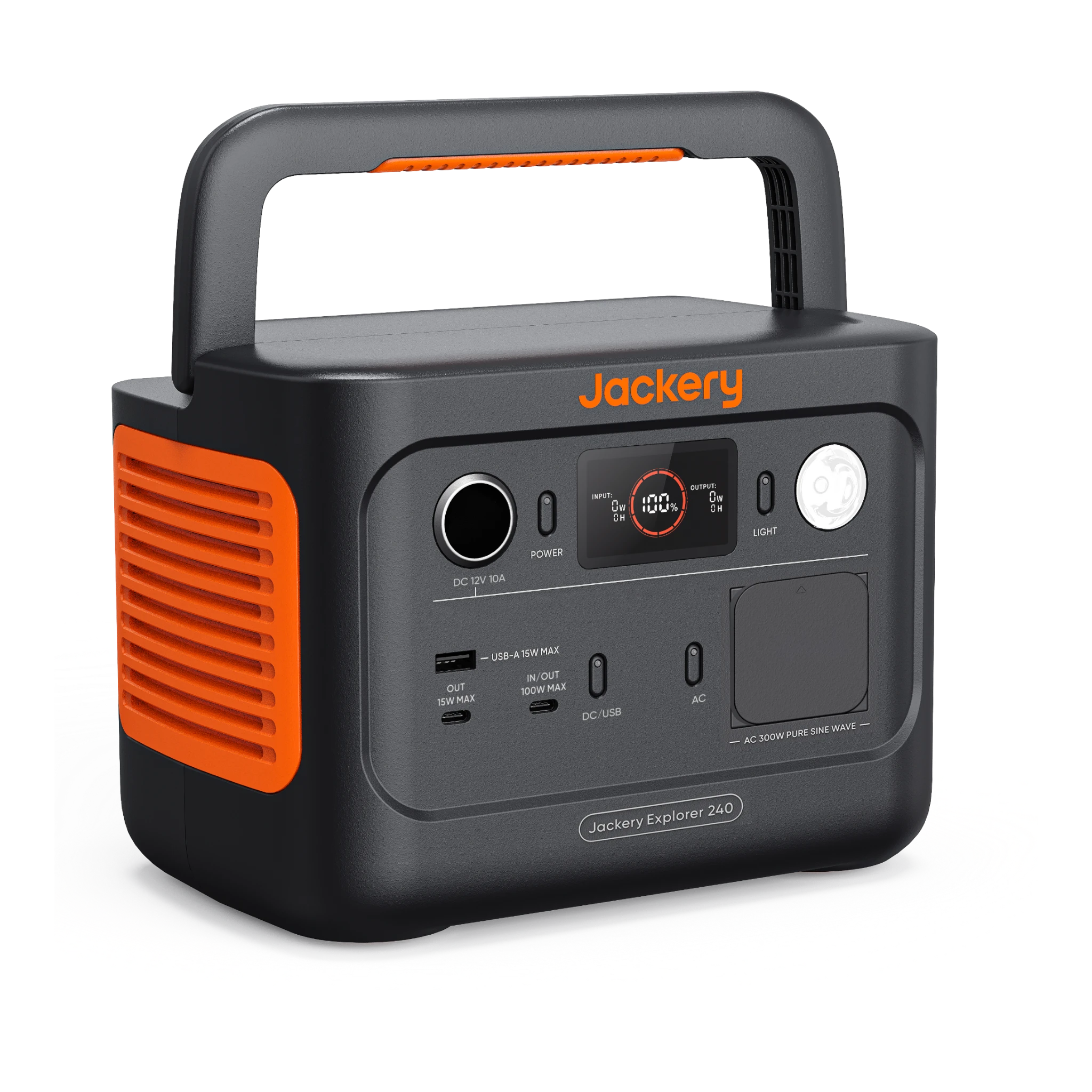 Jackery Explorer 240 v2 Powerstation 256Wh / 300W LiFePO4 20Ah