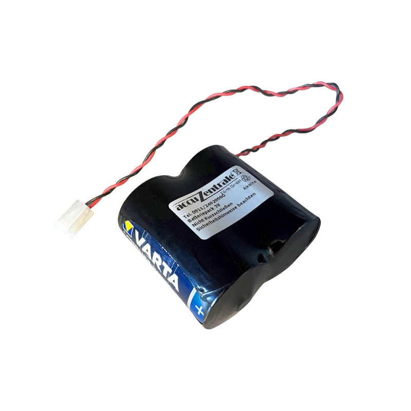 Konfektion Batteriepack wie ABUS 11839759 für ABUS FU2986 FU8220 FU82222  FUSG50000 Alkaline 3V mit Stecker