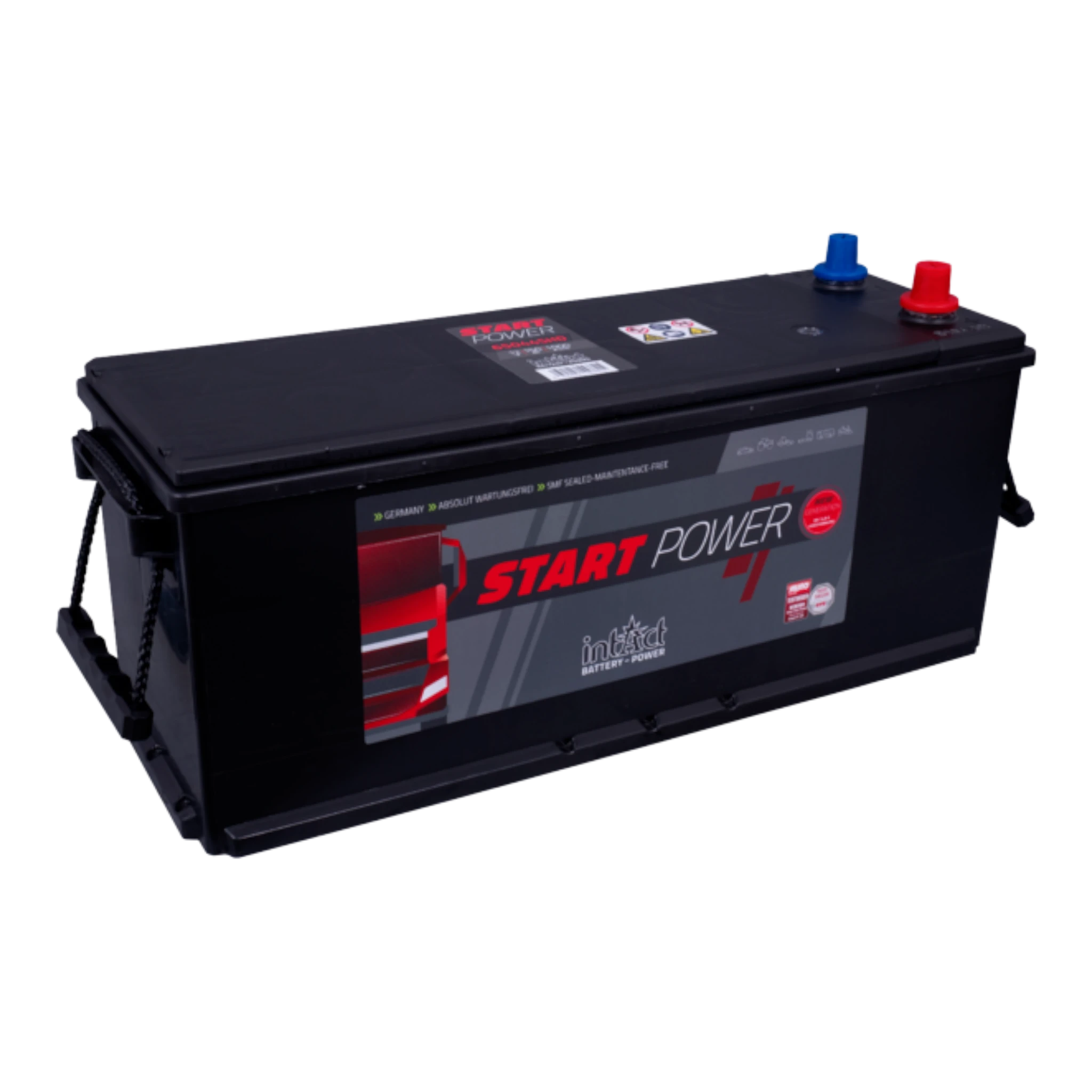 intAct Start-Power Truck 65044SHD - LKW Batterie 12V, 150Ah, 1000A
