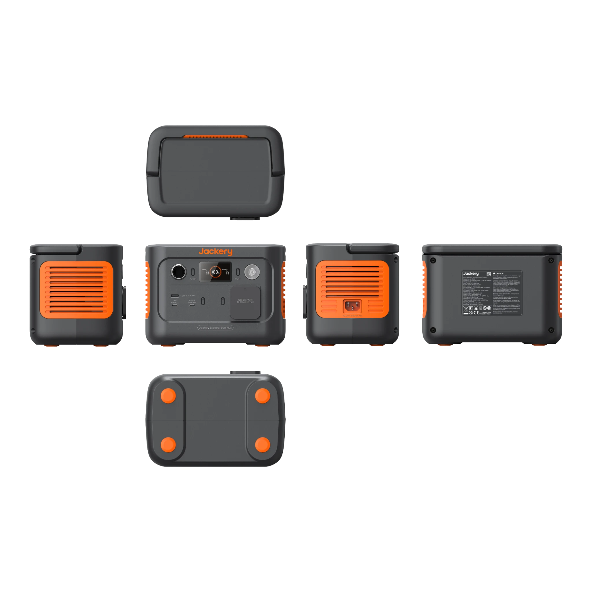 Jackery Explorer 300 Plus Powerstation 288Wh / 300W LiFePO4 12,8V/22500mAh