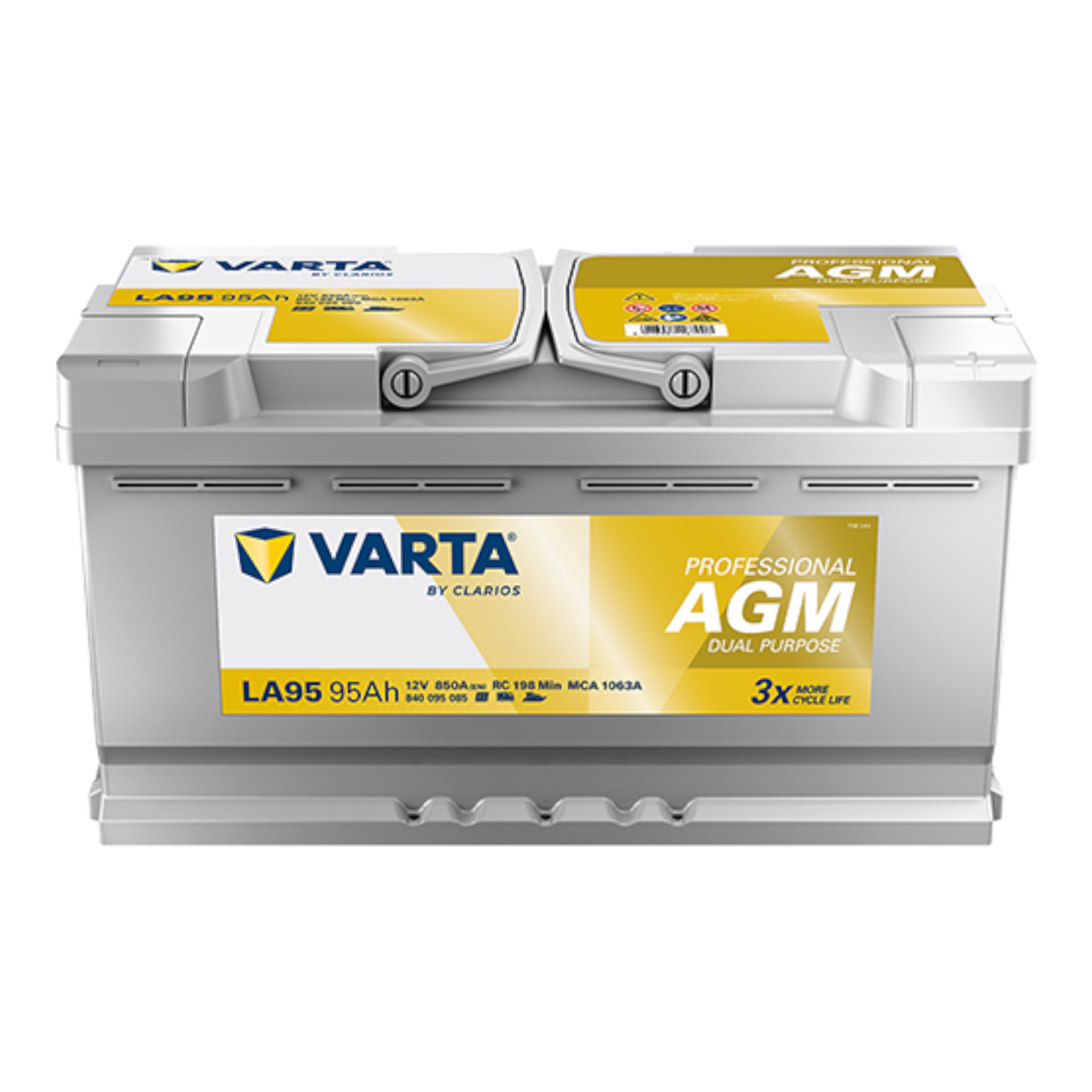 VARTA Professional Dual Purpose AGM 840095085 / LA95 AGM 12V 95Ah (EN) 850A (EN)
