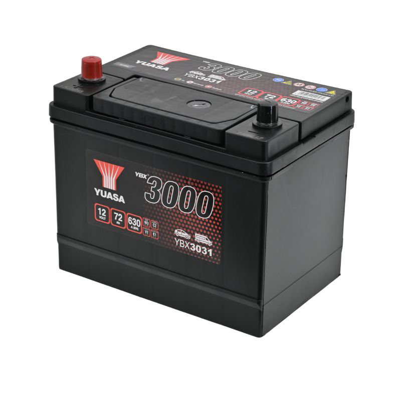 YUASA YBX3031 SMF Starterbatterie  12V 72Ah 630A(EN)
