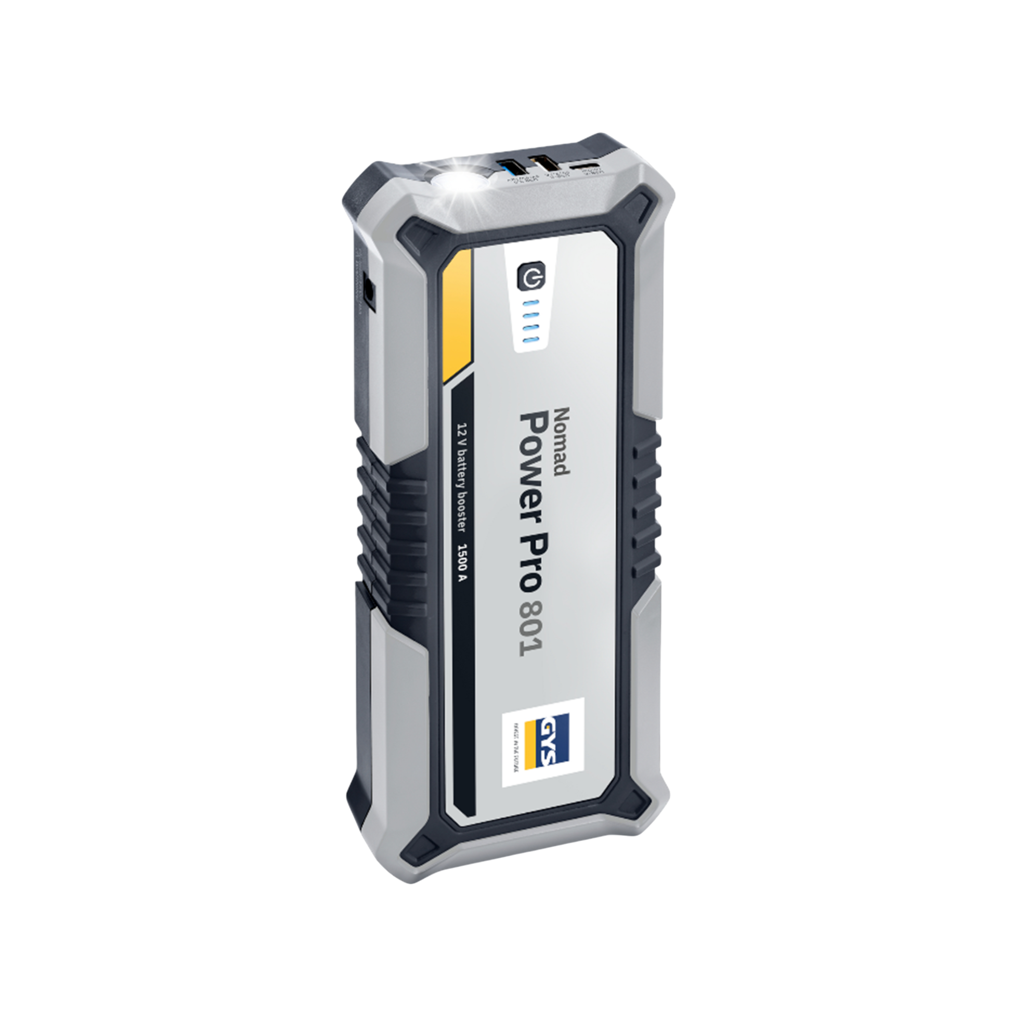 GYS NOMAD POWER PRO 801 Lithium Startbooster 12V 5Ah 74Wh 850A/1300A 1500A Peak