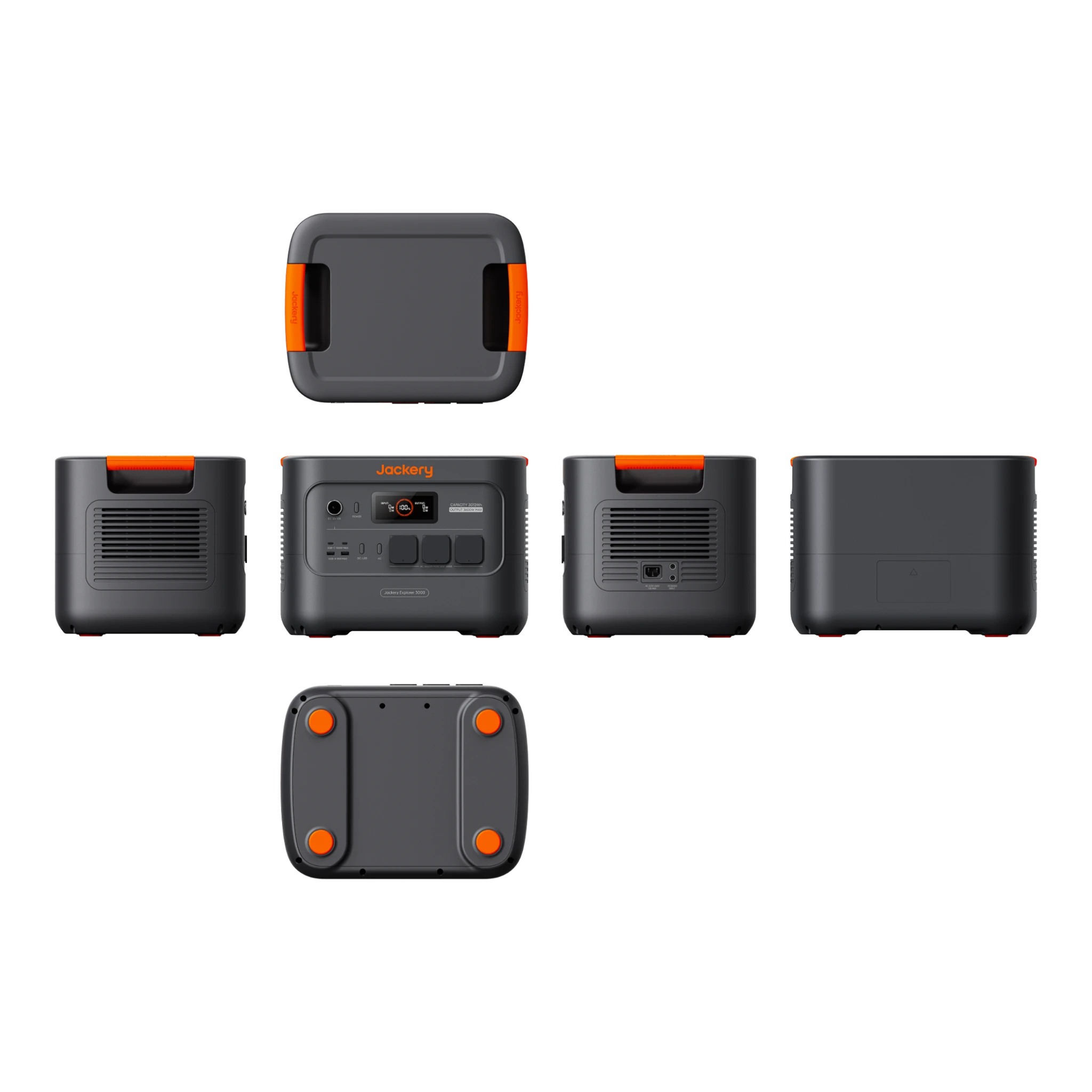 Jackery Explorer 3000 v2 Powerstation 3072Wh / 3600W LiFePO4 60000mAh