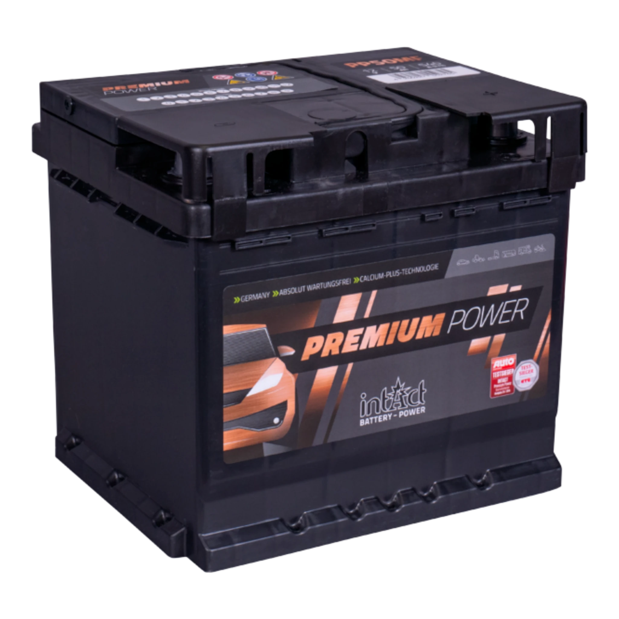 intAct Premium-Power PP50MF - Autobatterie 12V, 50,00Ah, 540A