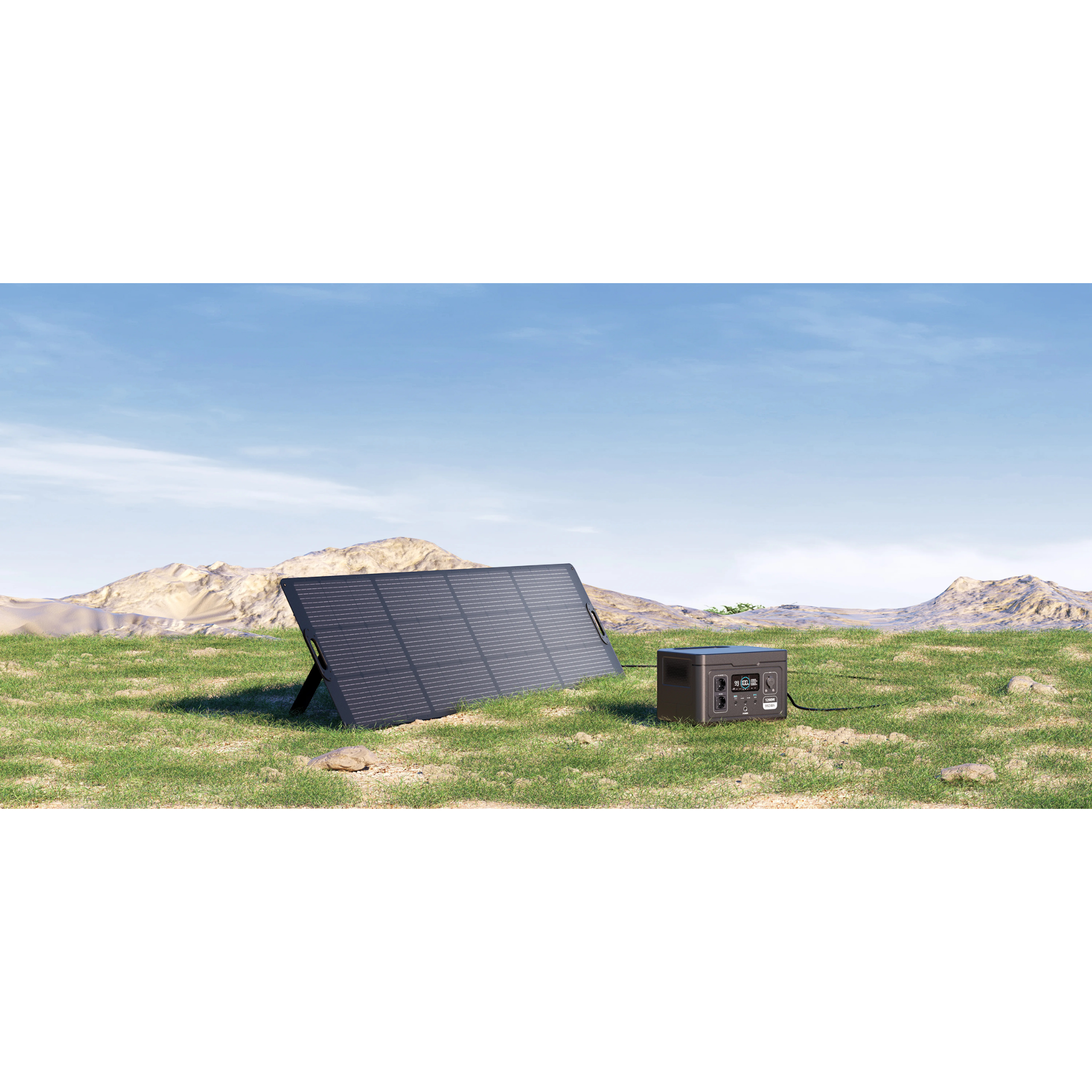 TRIMAXX PPV 240 Solar-Modul 240W für alle Power Station PPS und andere Powerstation mit DC7909 oder MC4 Anschluss