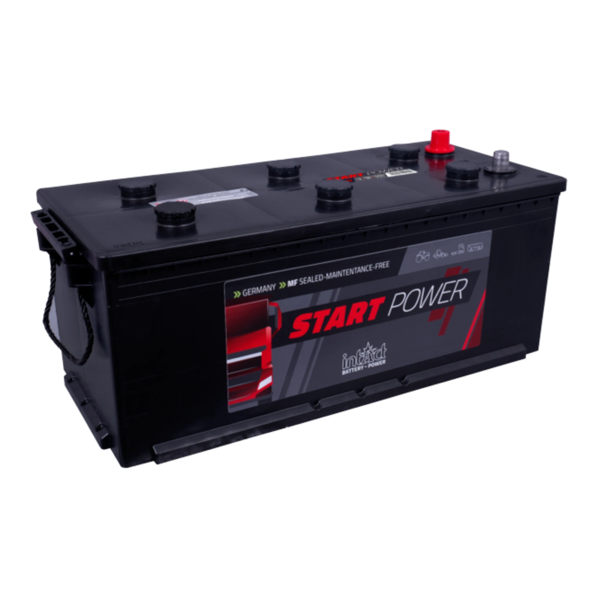 intAct Start-Power Truck 66089 - LKW Batterie 12V, 160Ah, 1050A (EN)