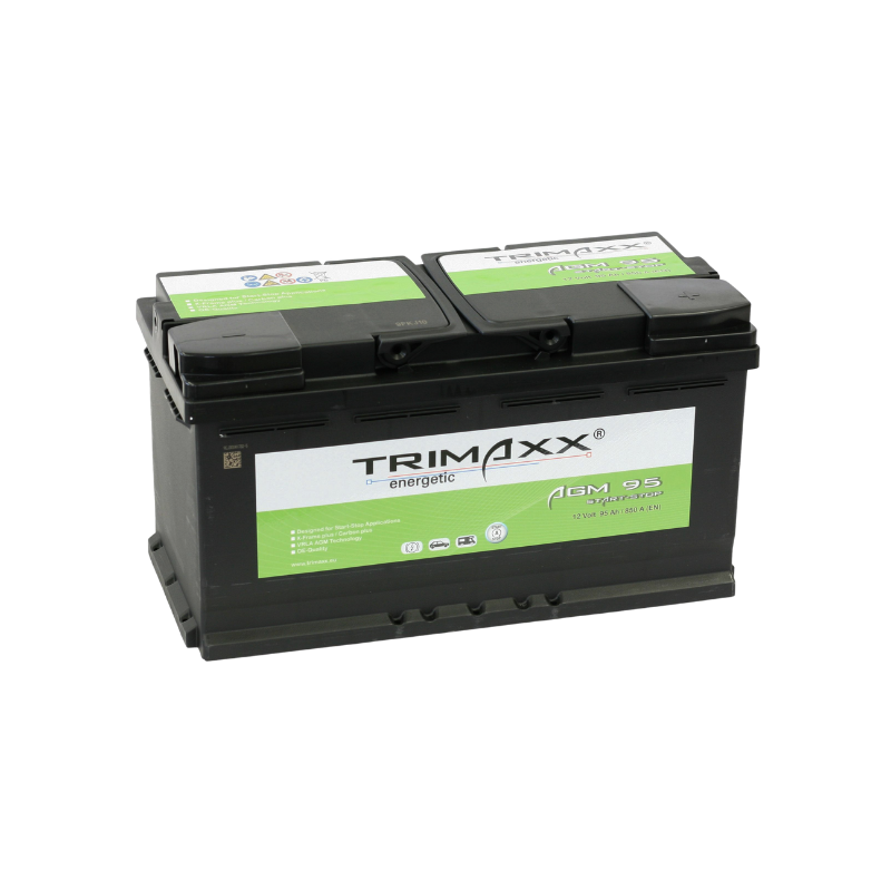 TRIMAXX energetic "Professional Start-Stop  AGM" AGM 95 Starterbatterie 12V 95Ah/C20 - 850A(EN)