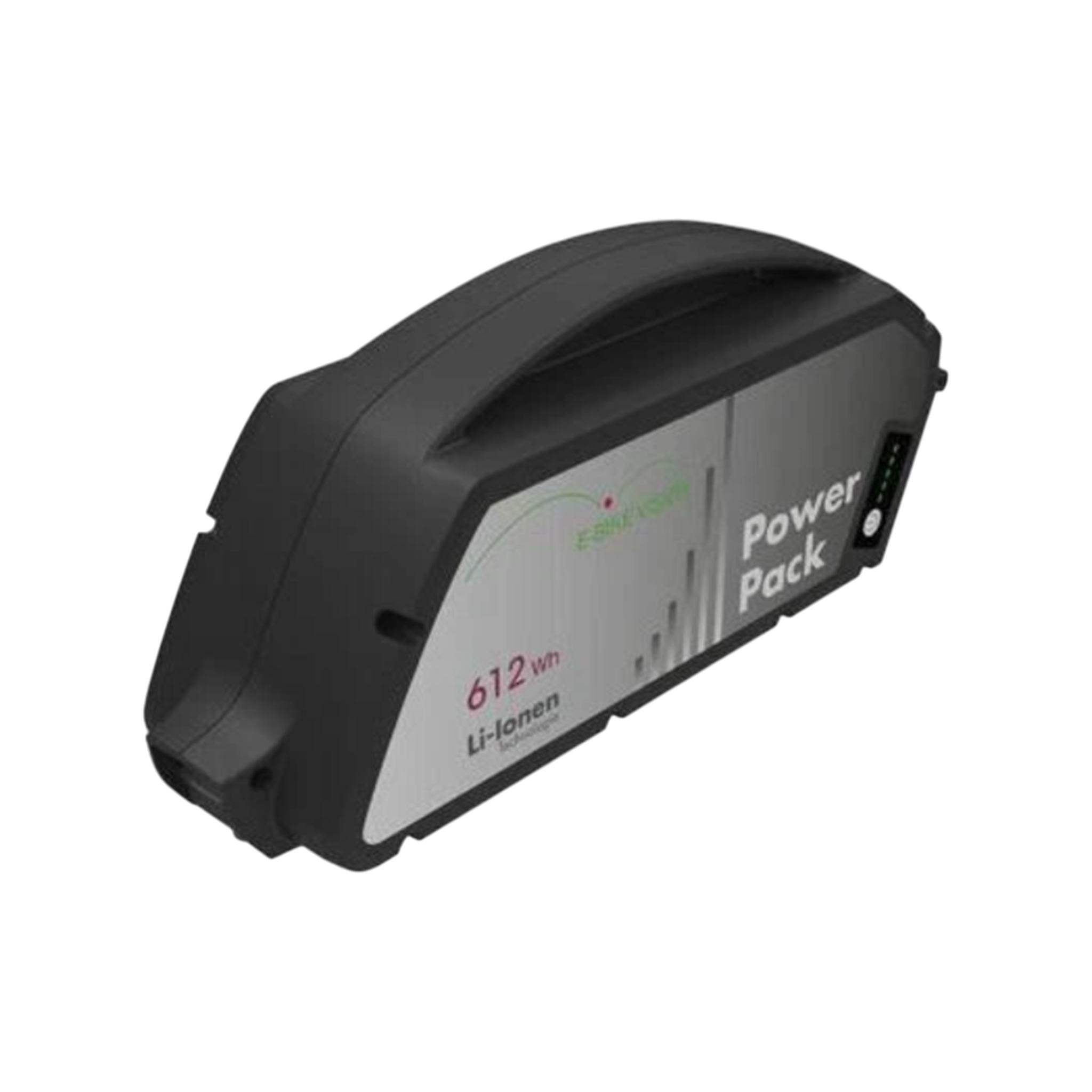 Akku für ebike BOSCH Classic+ Line  für Rahmenbefestigung von EBIKEVISION Li-ion 36V 17Ah 612Wh mit extra Ladebuchse