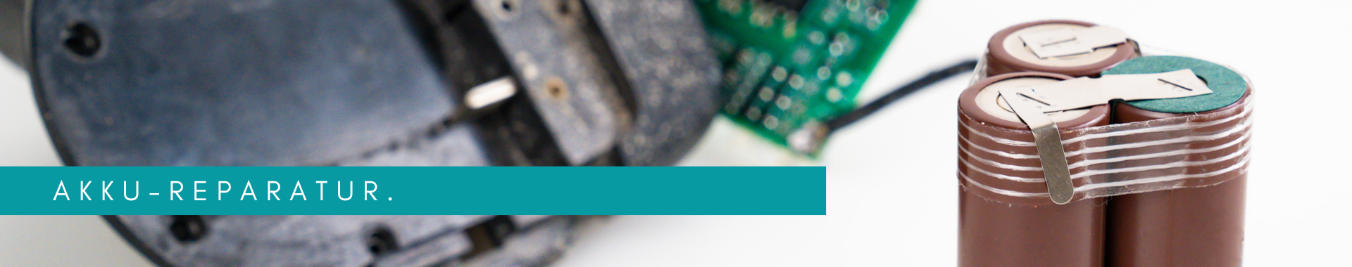 accuZentrale_Banner_Akku Reparatur