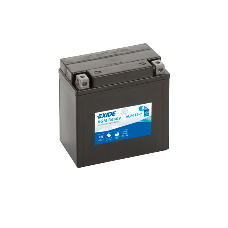 EXIDE AGM12-9 12V 9Ah 120A Motorradbatterie WF