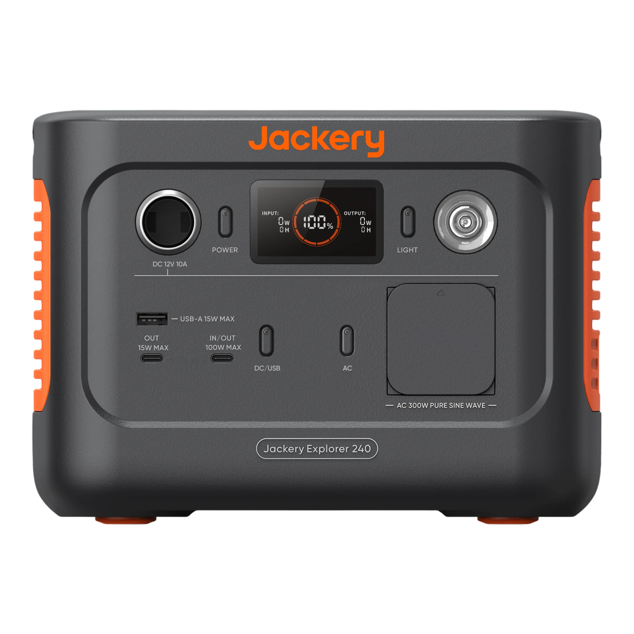 Jackery Explorer 240 v2 Powerstation 256Wh / 300W LiFePO4 20Ah