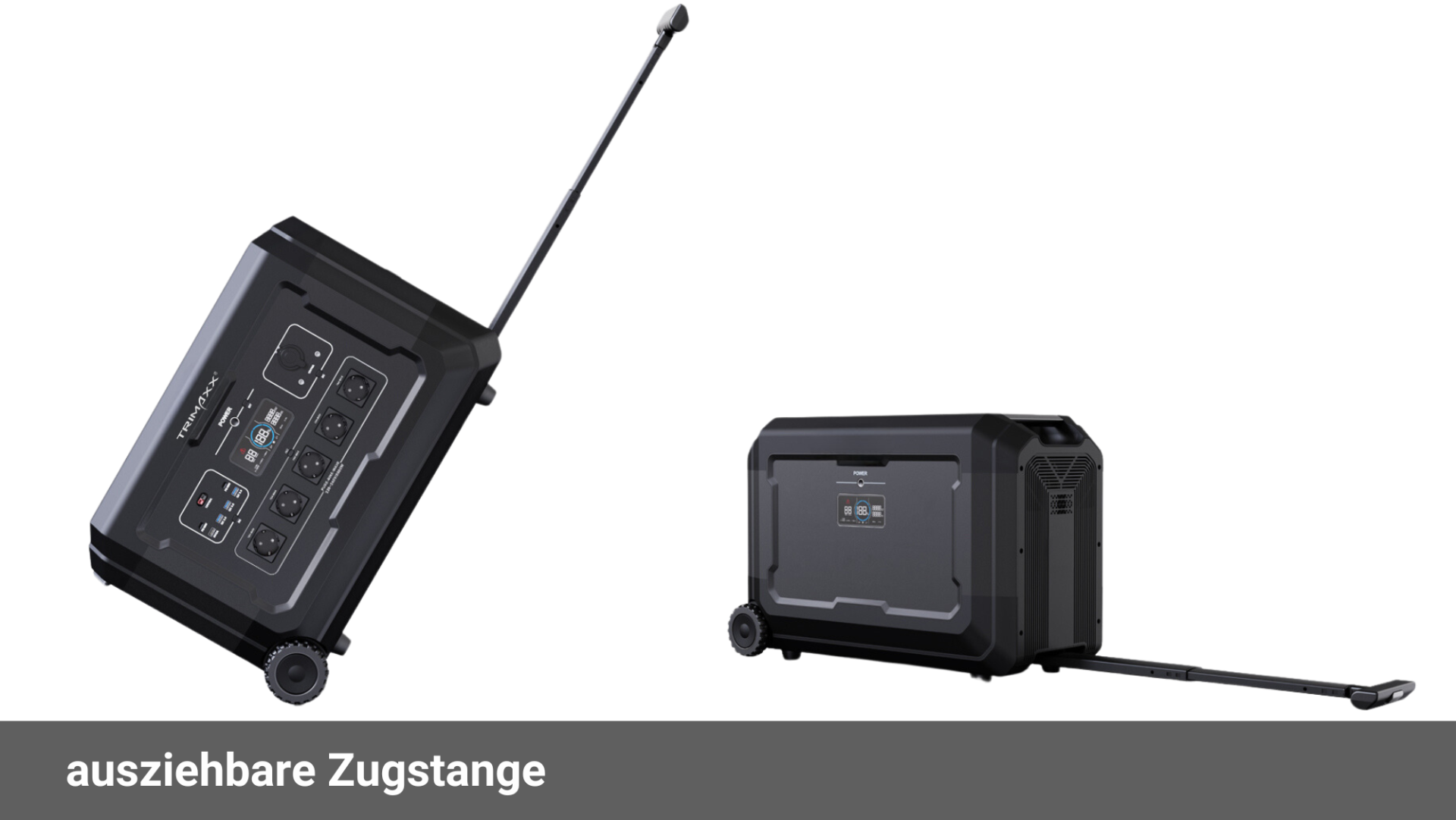 TRIMAXX PPS 5.0 Portable Powerstation  48V 105Ah 5040Wh LiFePo4  Tragbare Stromversorgung in Kofferformat inkl. Wechselrichter bis 5000Watt Dauerlast