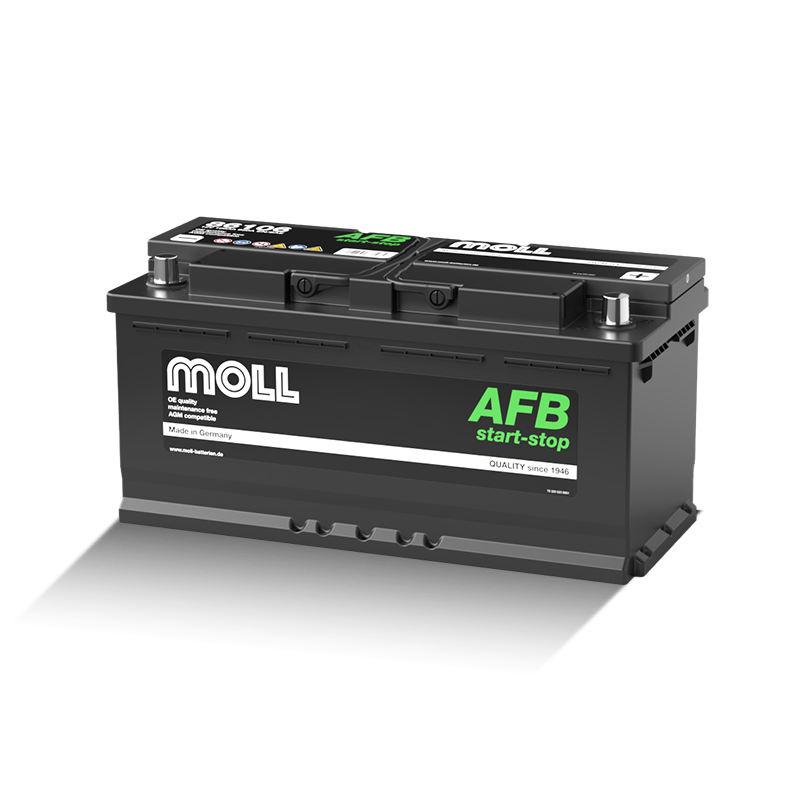 MOLL 86106 AFB start-stop "MADE IN GERMANY" 12V 106Ah(20h) 980A(EN)