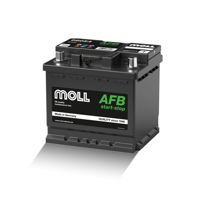 MOLL 86054  AFB start-stop "MADE IN GERMANY" Starterbatterie  12V 54Ah(20h) 540A(EN)
