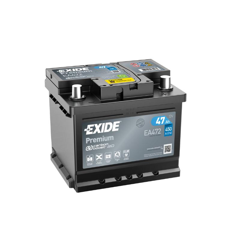 EXIDE Premium EA 472 Pb Starterbatterie  12V 47 AH/C20 - 450A(EN)