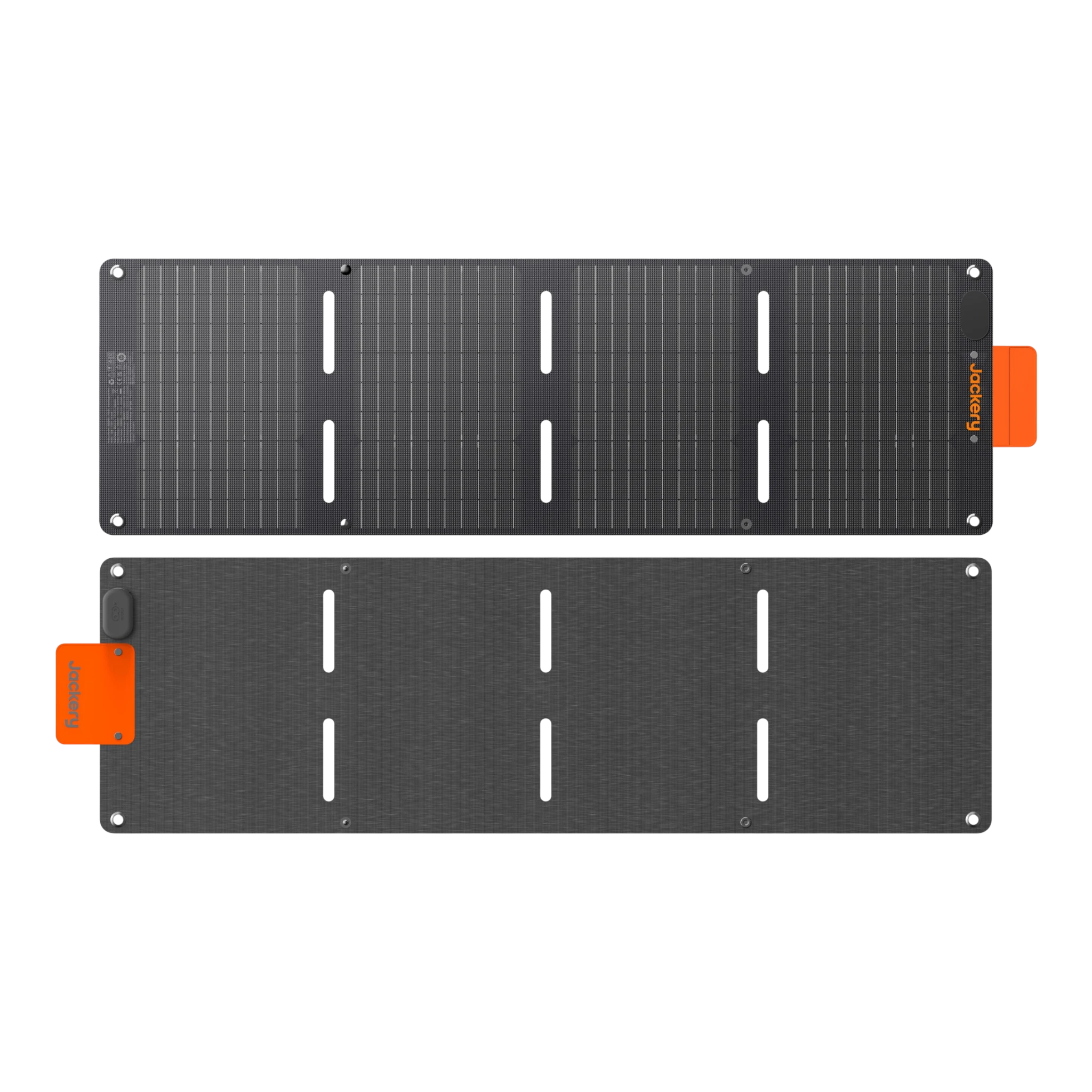 Jackery SolarSaga 40 Mini Solarpanel 40 Watt Transportmaß: 25,2cm x 30cm x 3cm Aufstellmaß: 102cm x 30cm x 1,85cm Gewicht: 1,2kg