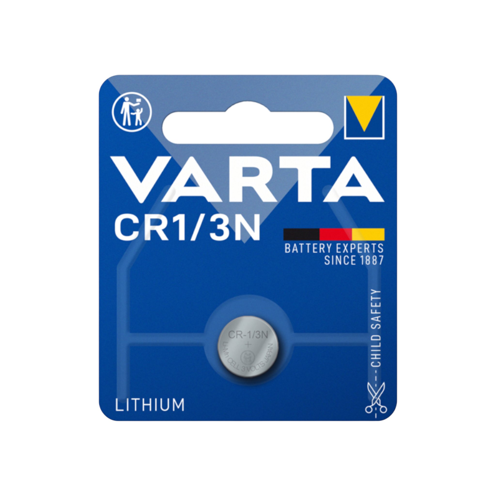 VARTA CR1/3N / CR11108  Lithium 3V 170mAh 1er Blister