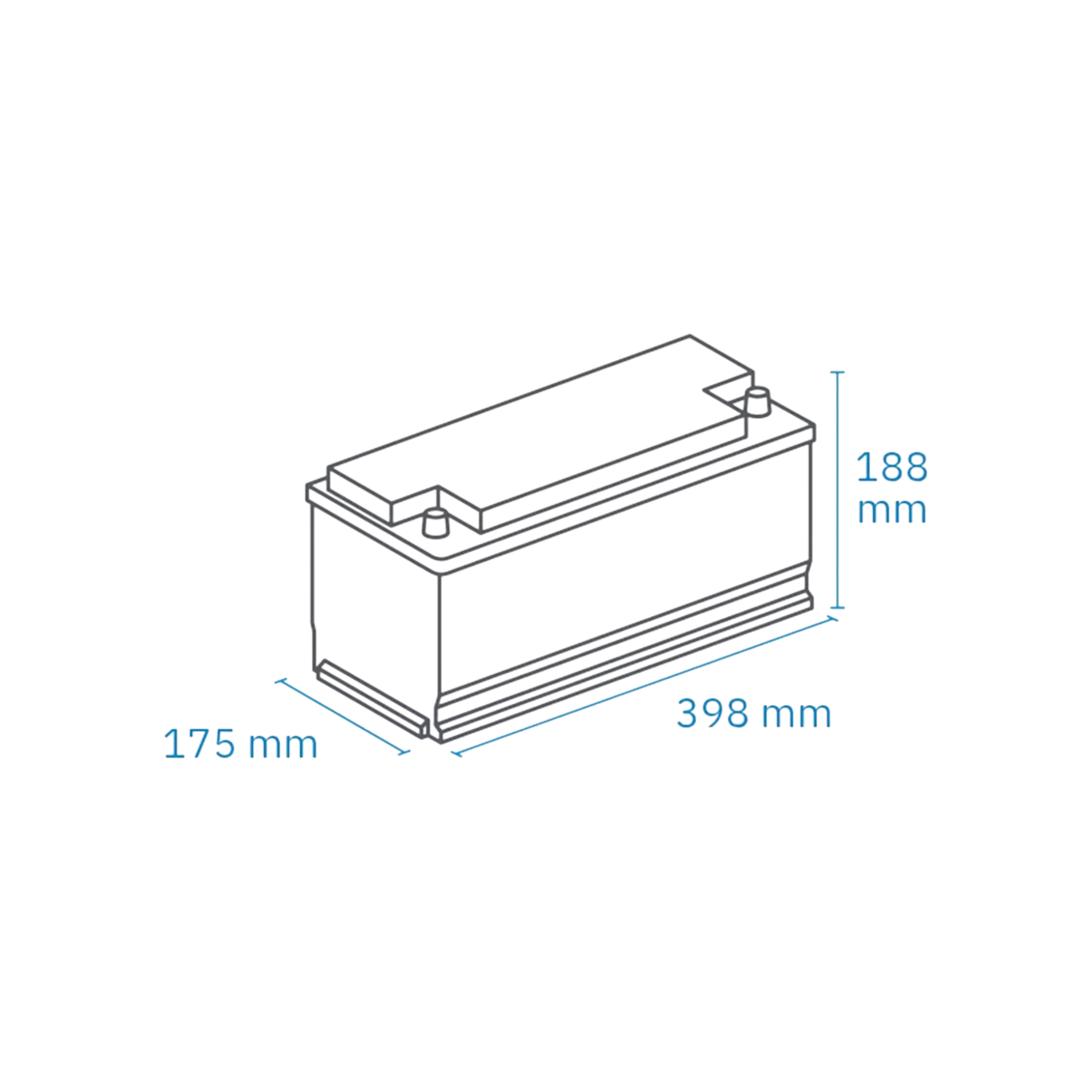 ECTIVE NaC 100 BT Natrium Versorgerbatterie 12V 100Ah